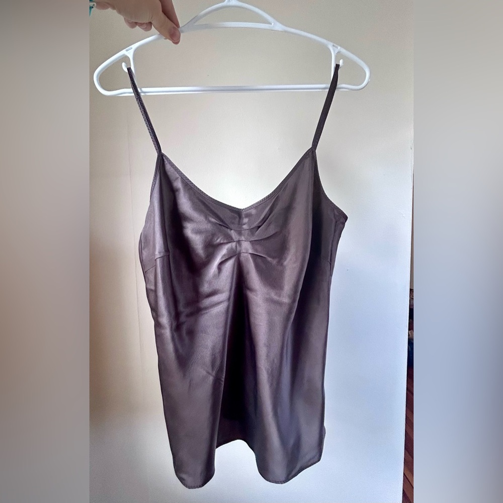 Nougat Silk Camisole